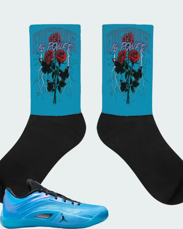 Jordan Zion 4 Iridescence Matching Socks