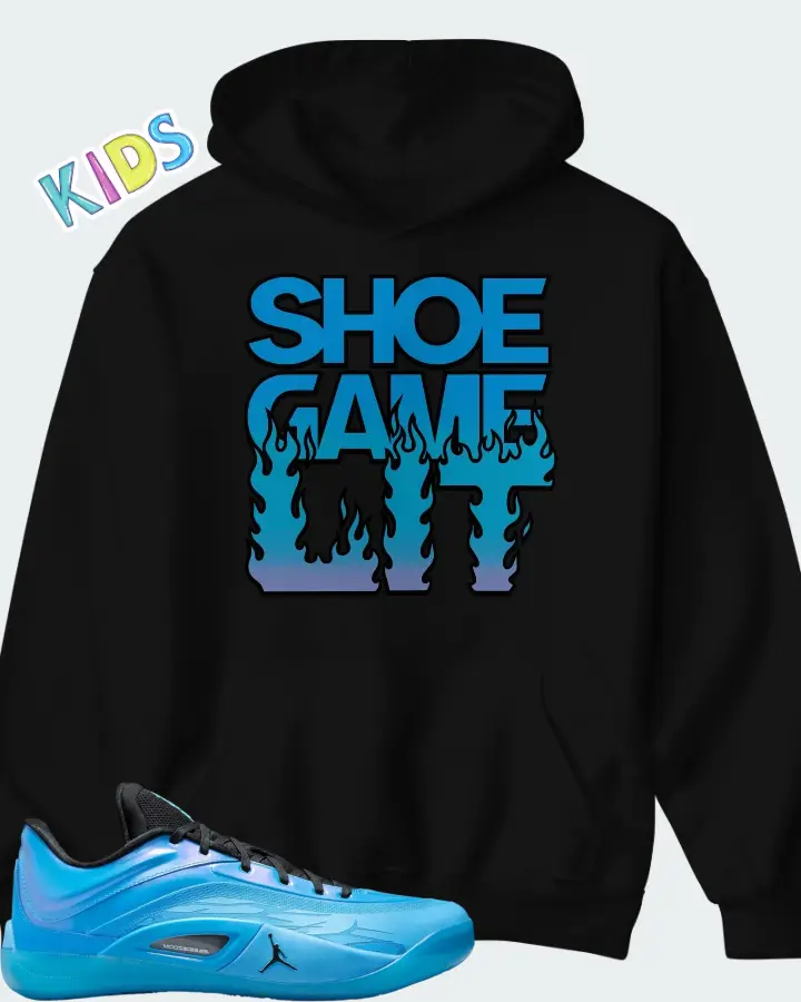 Jordan Zion 4 Iridescence Matching Kid's Hoodie