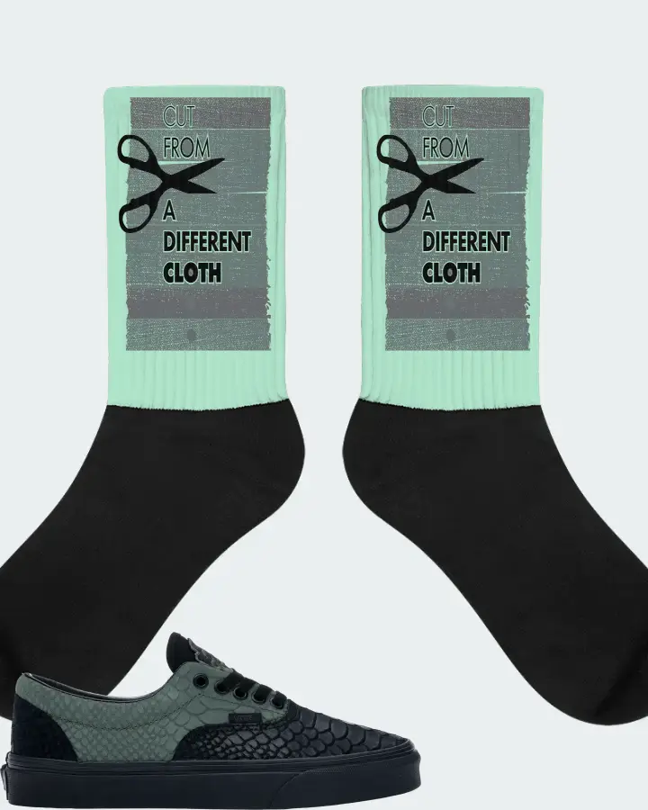 Vans Era Sneaker Matching Mint Socks - Cut From a Different Cloth