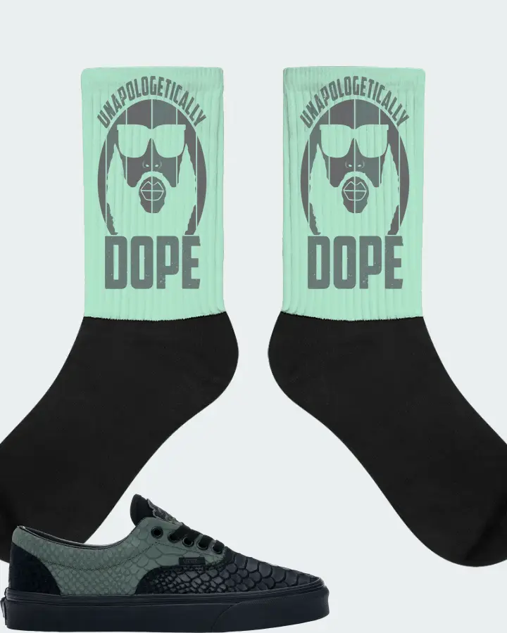 Vans Era Sneaker Matching Mint Socks - UNAPOLOGETICALLY DOPE Man