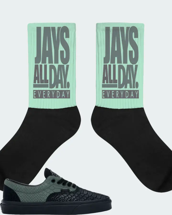 Vans Era Sneaker Matching Mint Socks - Jays All Day