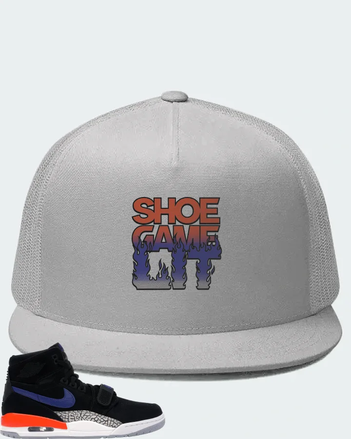 Jordan Legacy 312 Sneaker Matching White Hat - Shoe Game Lit Refreshed