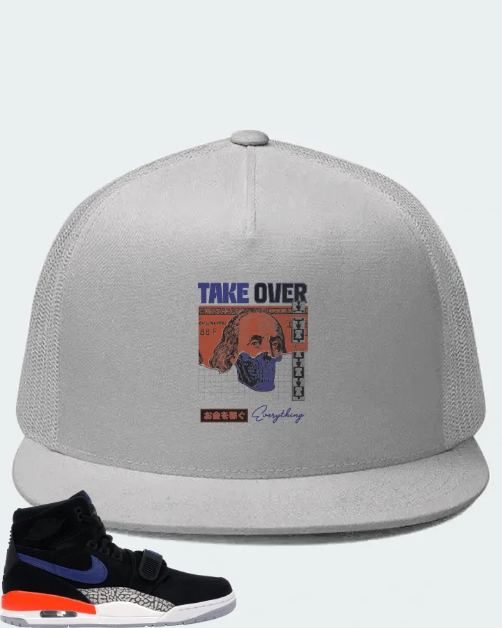Jordan Legacy 312 Sneaker Matching White Hat - Take Over