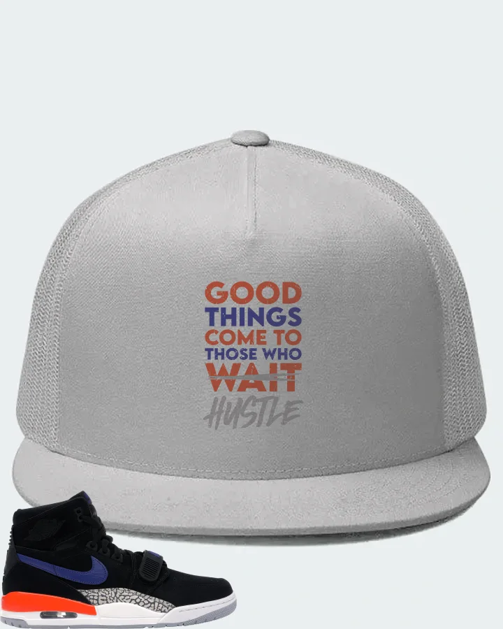 Jordan Legacy 312 Sneaker Matching White Hat - Good Things Come