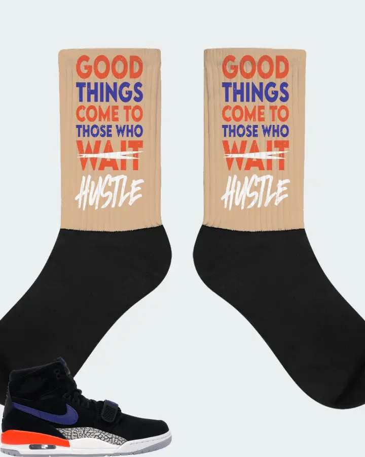 Jordan Legacy 312 Sneaker Matching Cream Socks - Good Things Come