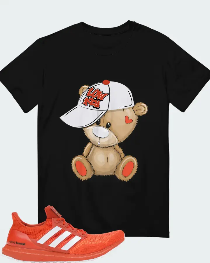 adidas Ultra Boost 1.0  Miami Sneaker Matching Black T-Shirt - LOW KEY BEAR