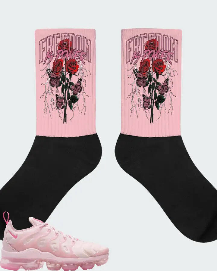 Nike Air VaporMax Plus Pink Foam Matching Socks