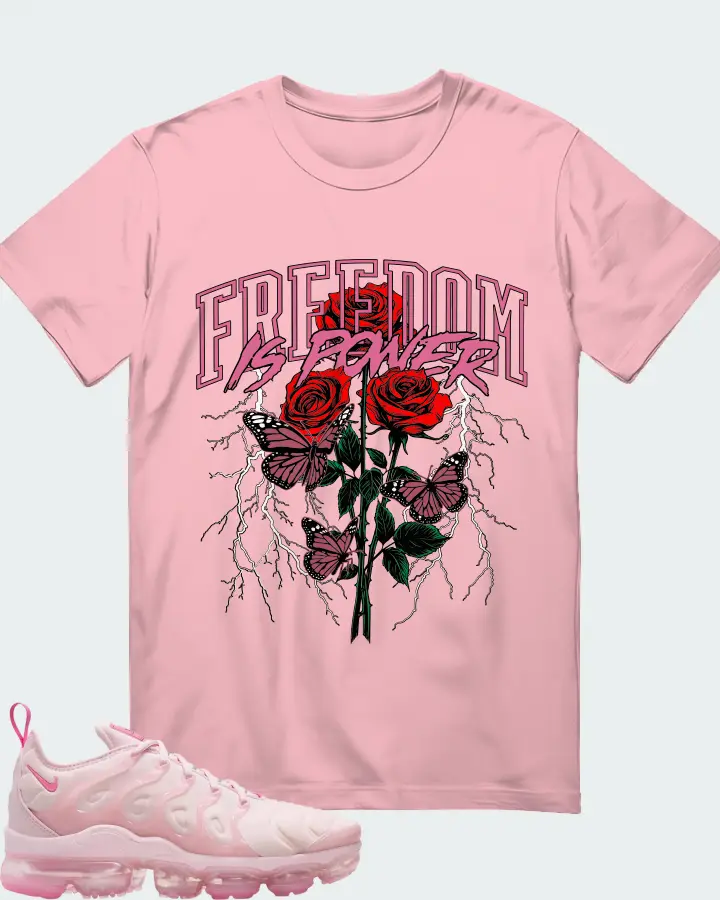 Nike Air VaporMax Plus Pink Foam Matching T-Shirt
