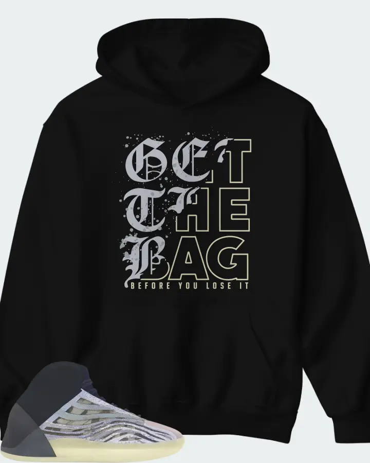 Yeezy QNTM Mono Carbon Matching Hoodie
