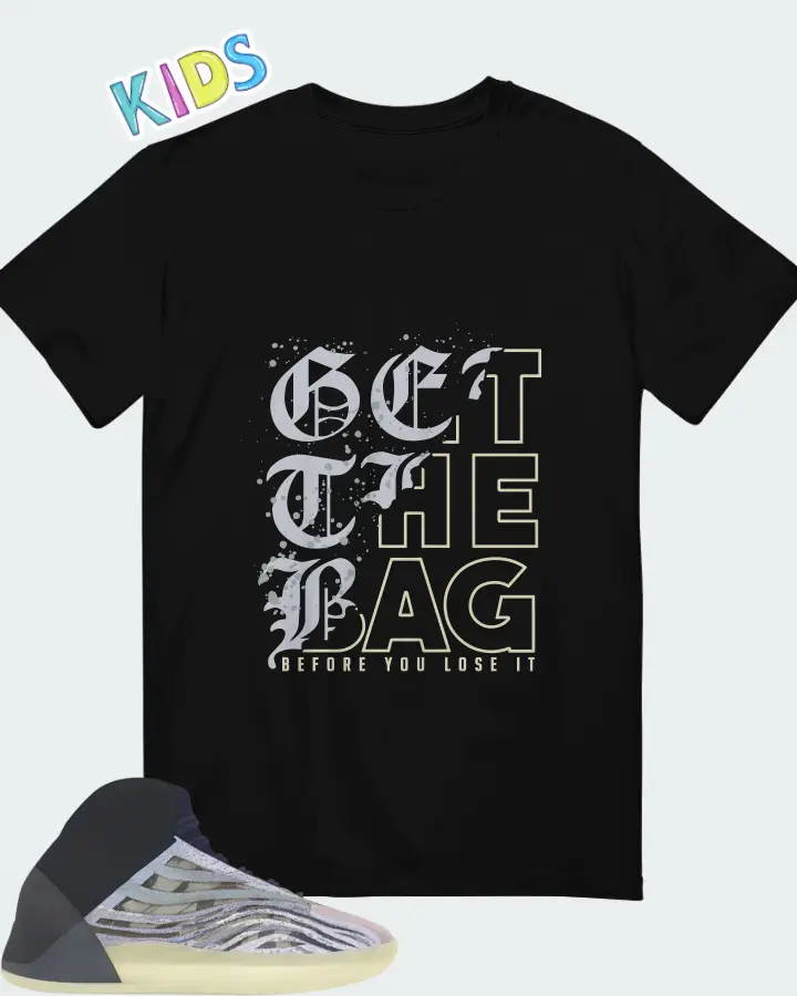 Yeezy QNTM Mono Carbon Matching Kid's T-Shirt