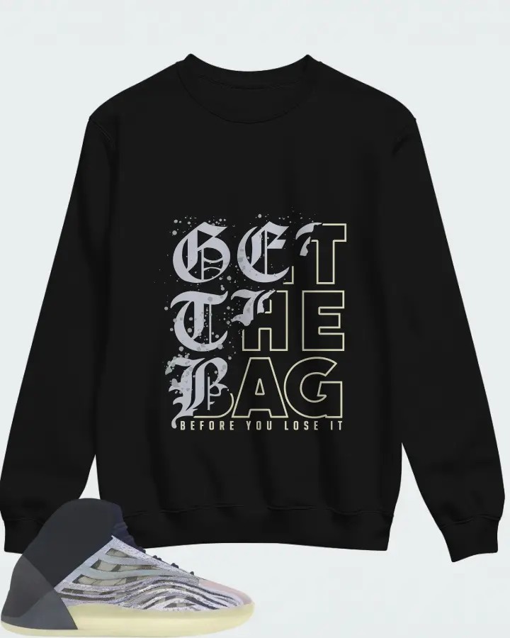 Yeezy QNTM Mono Carbon Matching Sweatshirt
