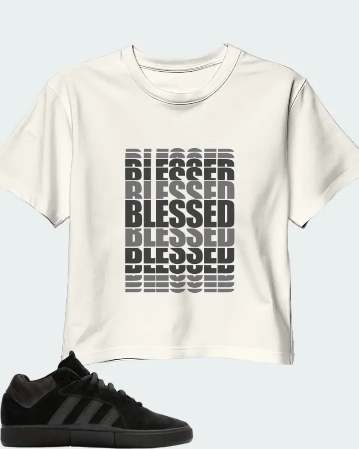 adidas Tyshawn Sneaker Matching Ecru White Crop Top - BLESSED Many Times