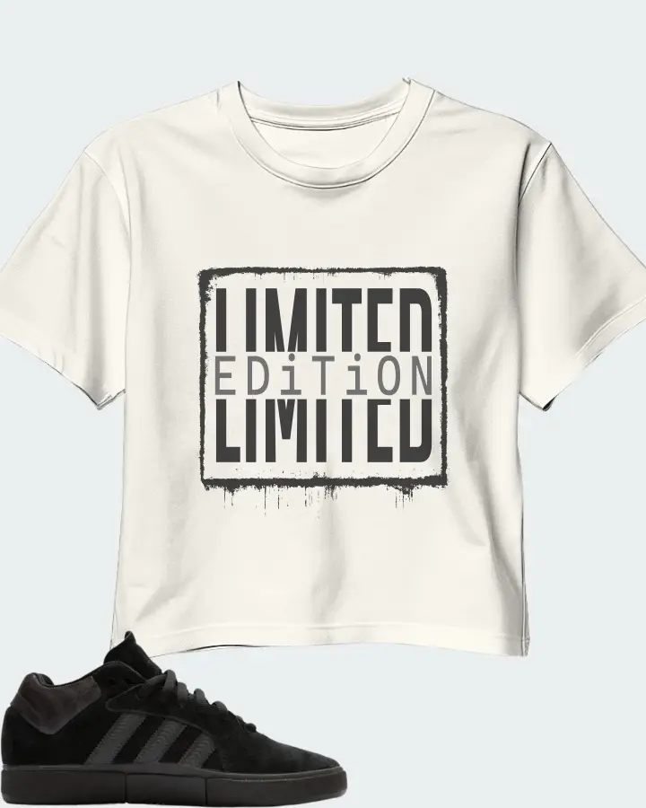 adidas Tyshawn Sneaker Matching Ecru White Crop Top - LIMITED EDITION