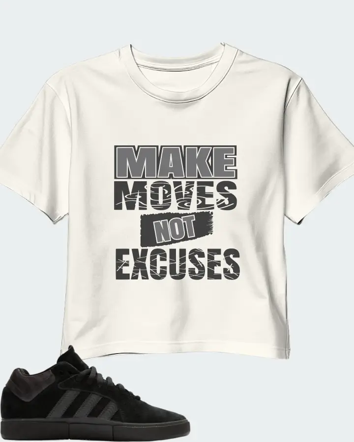 adidas Tyshawn Sneaker Matching Ecru White Crop Top - Make Moves Not Excuses