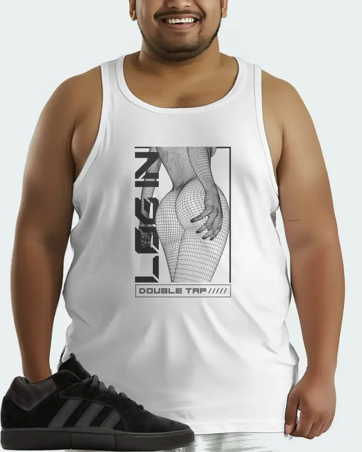adidas Tyshawn  Sneaker Matching White Tank Top (LOGIN) - View 6