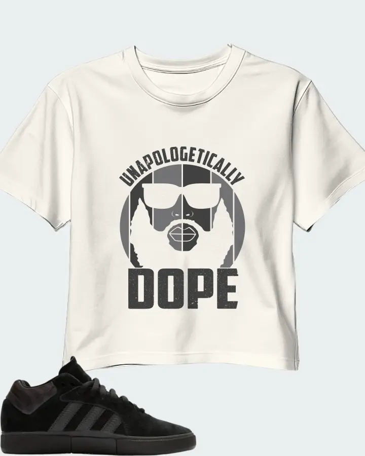adidas Tyshawn Sneaker Matching Ecru White Crop Top - UNAPOLOGETICALLY DOPE Man