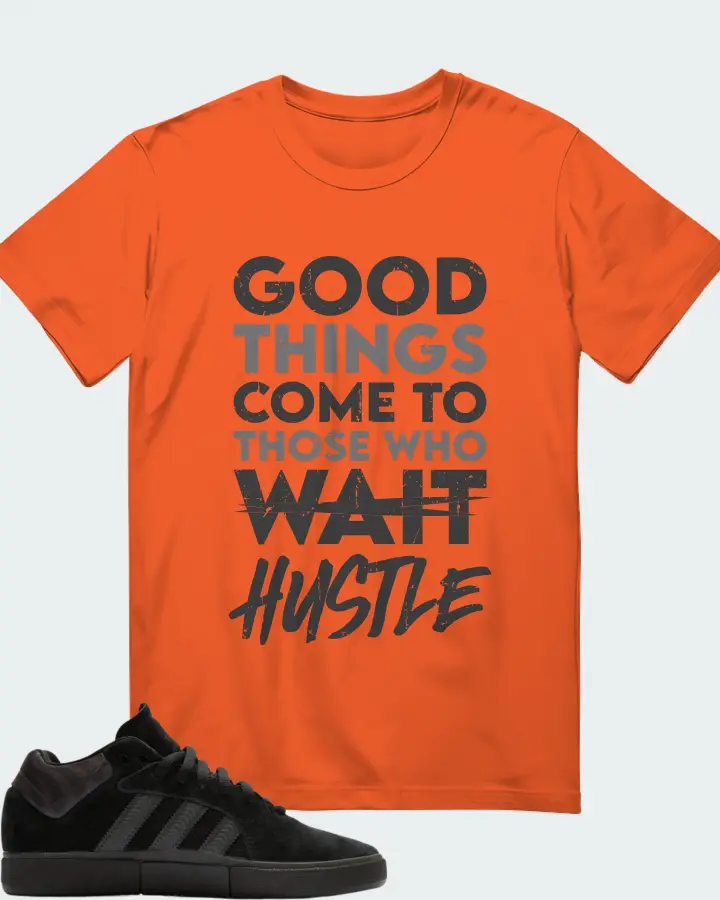 adidas Tyshawn  Sneaker Matching Orange T-Shirt - Good Things Come
