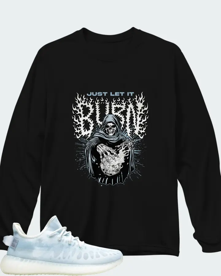 adidas YEEZY Boost 350 V2 Mono Ice Matching Long Sleeve T-Shirt