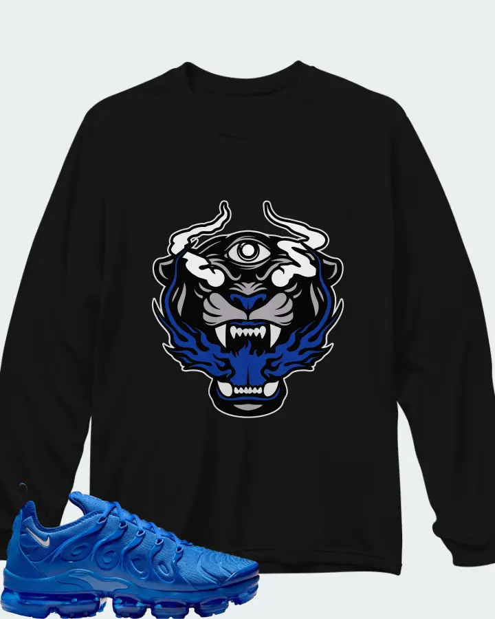 Nike Air VaporMax Plus Game Royal Matching Long Sleeve T-Shirt
