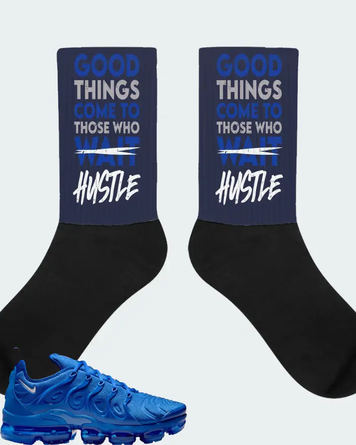 Nike Air VaporMax Plus  Game Royal  Sneaker Matching Navy Socks - Good Things Come