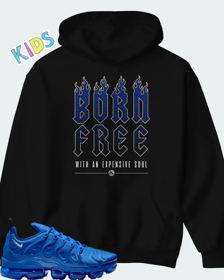 Nike Air VaporMax Plus  Game Royal  Matching Kid's Hoodie