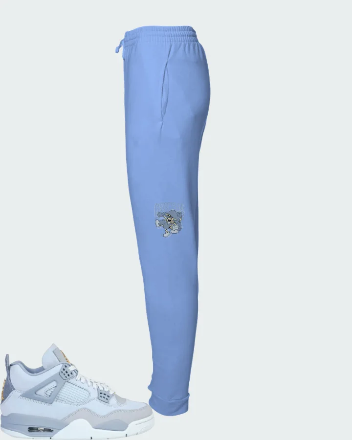 Air Jordan 4 UNC Basketball Matching Joggers