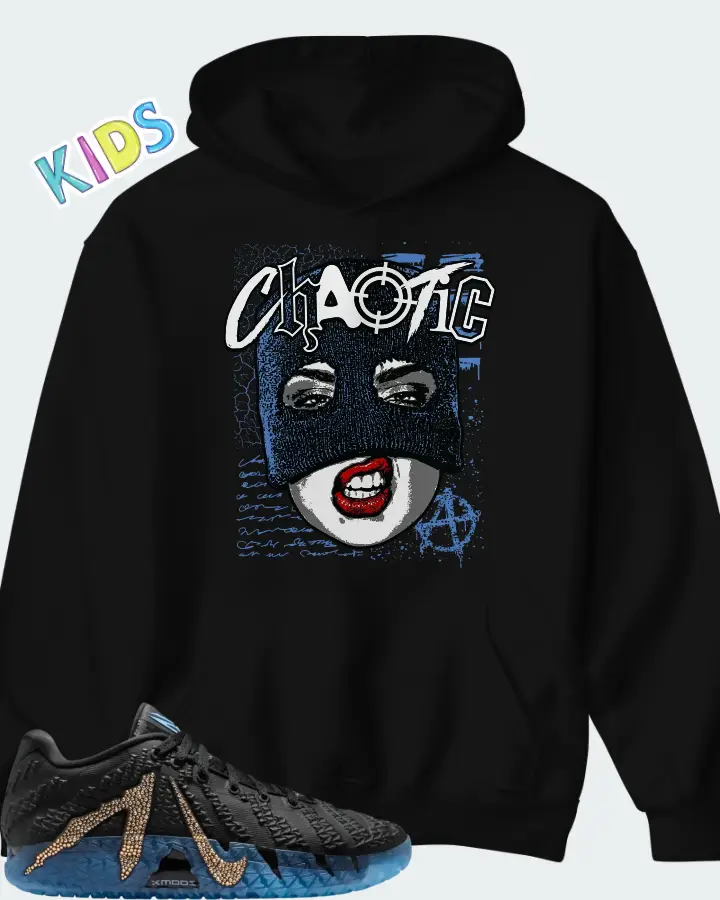 Nike Ja 3 Swarovski Warning Label Matching Kid's Hoodie