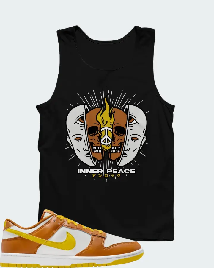 Nike Dunk Low Retro Summit White Bright Citron Matching Tank Top