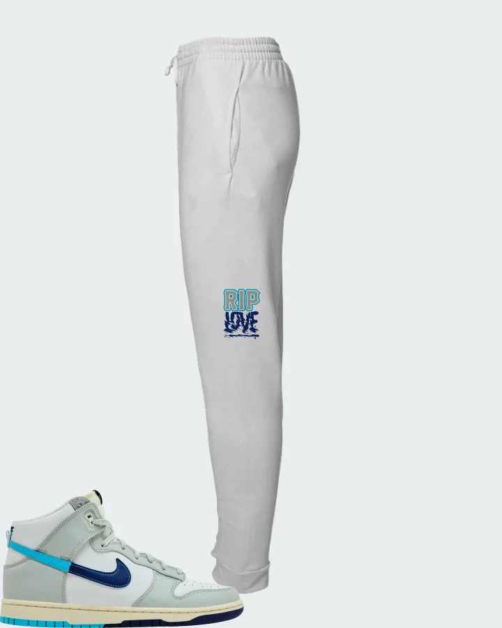 Nike Dunk High SE Split - Baltic Blue Matching Joggers