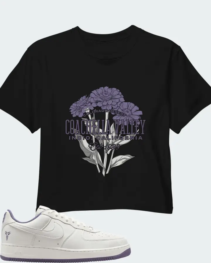 Nike Kobe Air Force 1 Low Daybreak Matching Crop Top