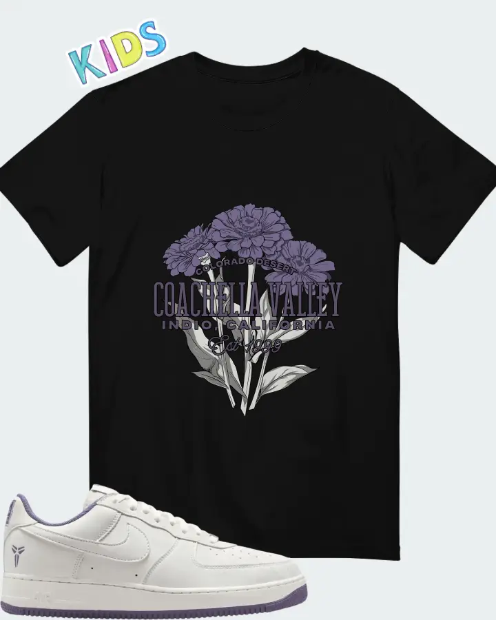 Nike Kobe Air Force 1 Low Daybreak Matching Kid's T-Shirt