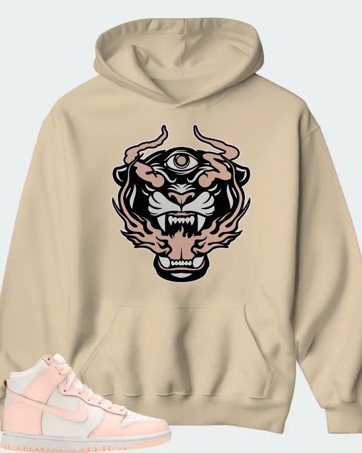 Nike Dunk High Crimson Tint Matching Hoodie