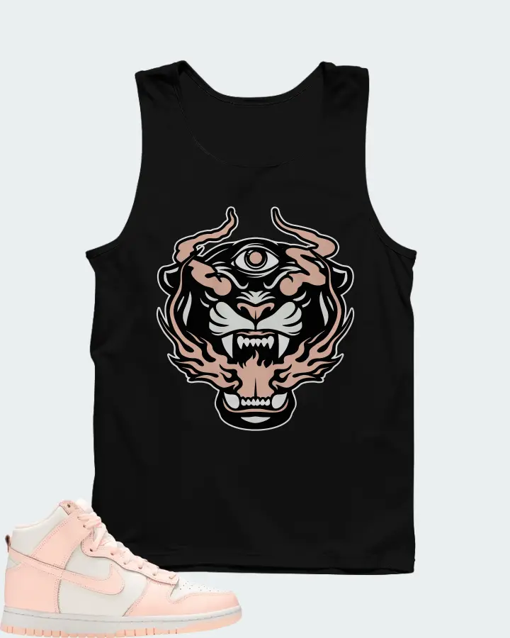 Nike Dunk High Crimson Tint Matching Tank Top