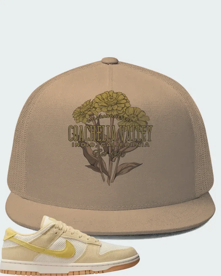 Nike Wmns Dunk Low Next Nature SE Team Gold Pale Ivory Matching Hat