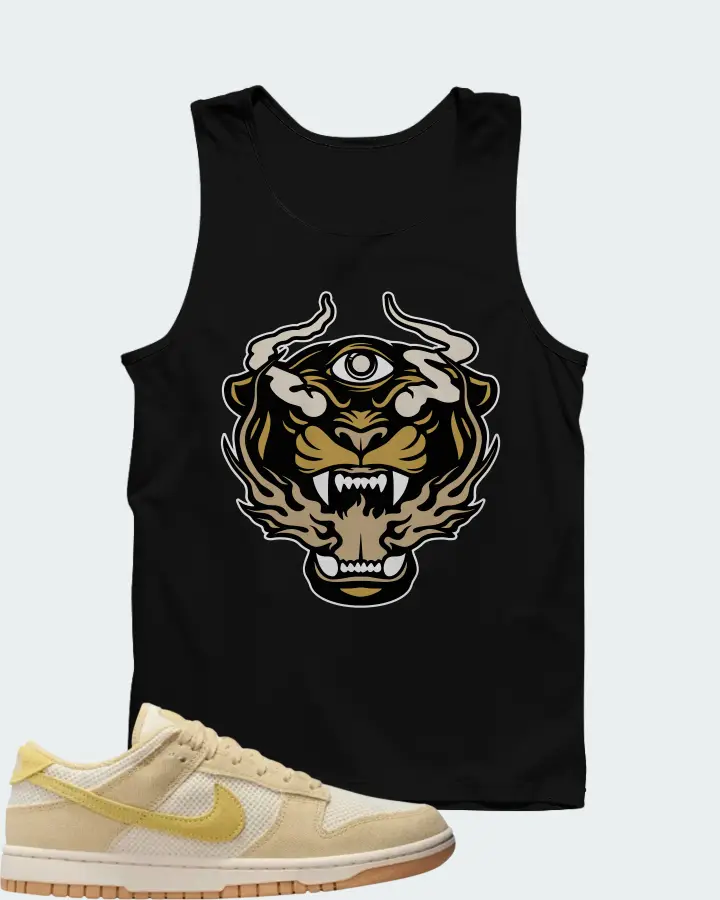Nike Wmns Dunk Low Next Nature SE Team Gold Pale Ivory Matching Tank Top