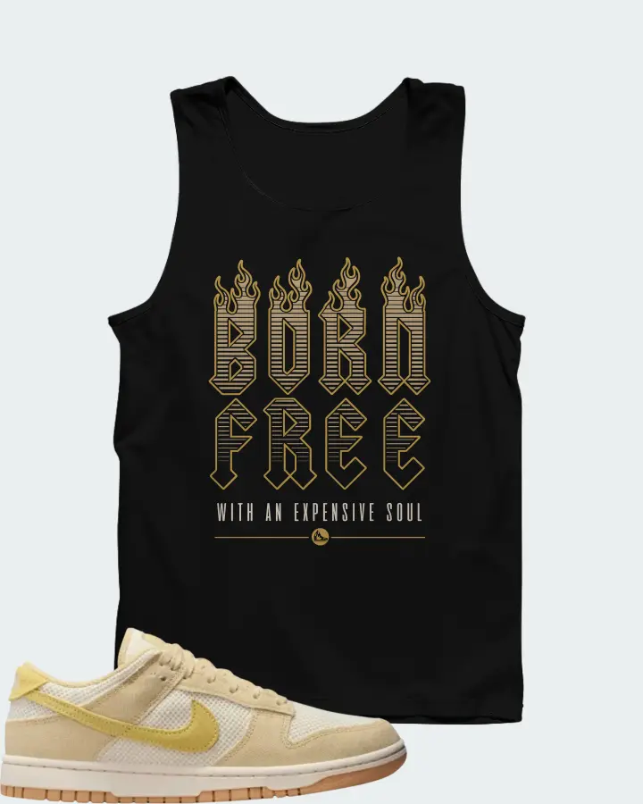 Nike Wmns Dunk Low Next Nature SE Team Gold Pale Ivory Matching Tank Top