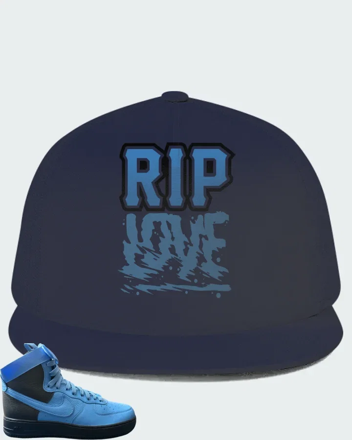 Nike Air Force 1 High By You University Blue Matching Hat