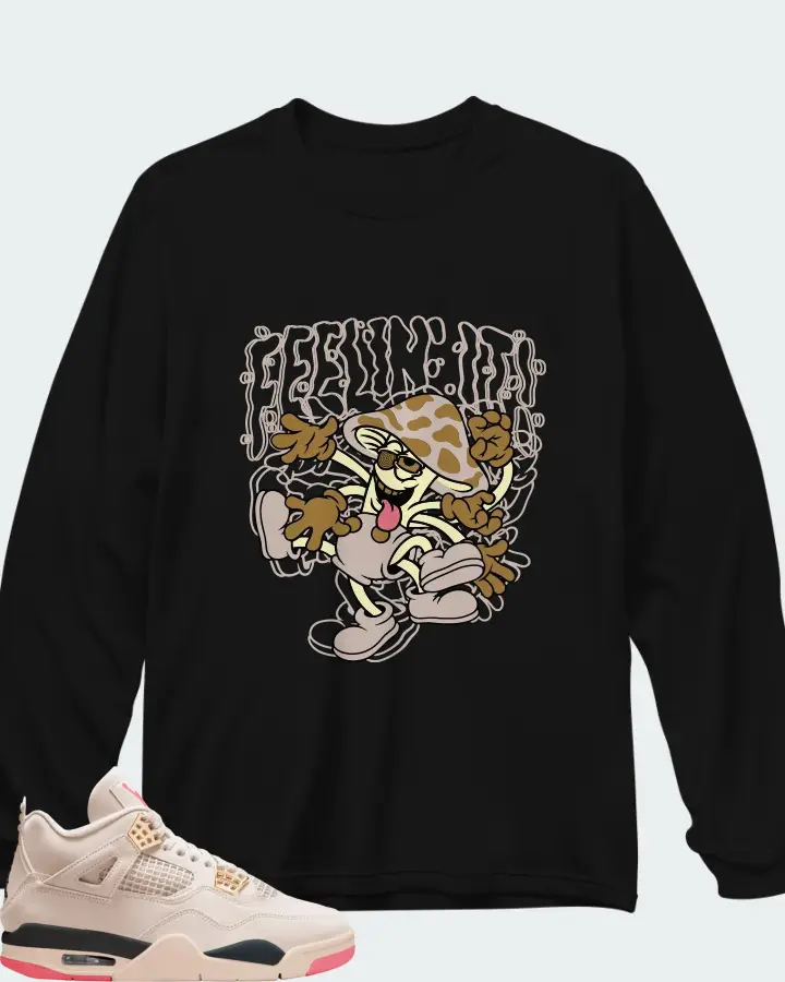 Air Jordan 4 Birds of Paradise Matching Long Sleeve T-Shirt