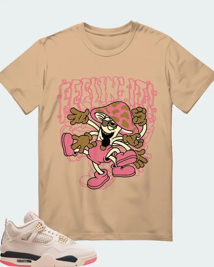 Air Jordan 4 Birds of Paradise Matching T-Shirt