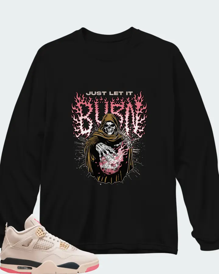 Air Jordan 4 Birds of Paradise Matching Long Sleeve T-Shirt