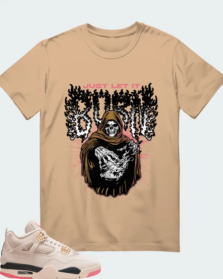 Air Jordan 4 Birds of Paradise Matching T-Shirt
