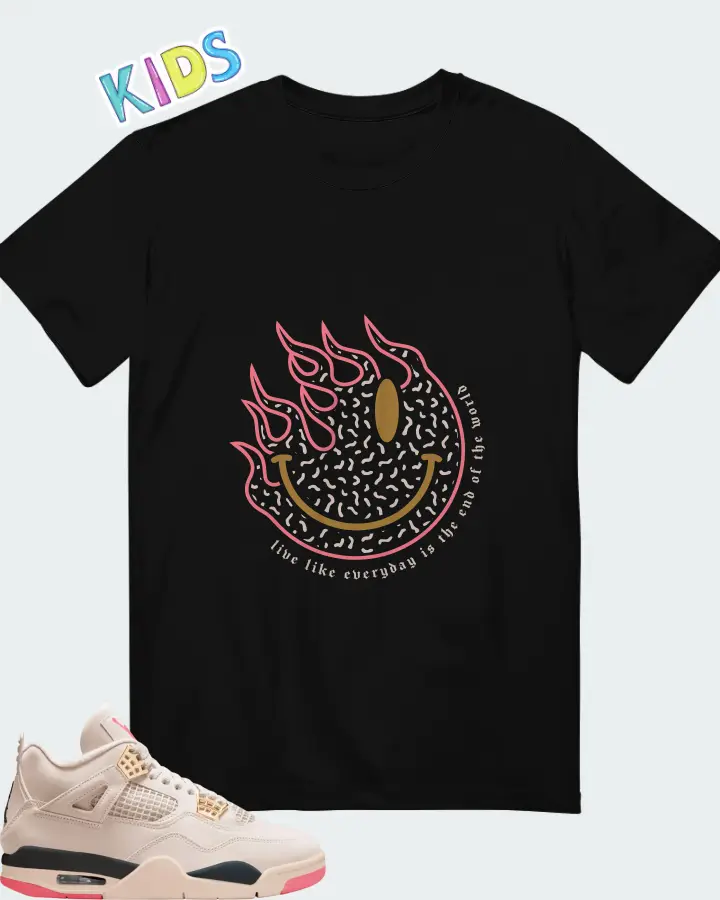 Air Jordan 4 Birds of Paradise Matching Kid's T-Shirt