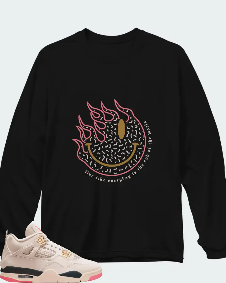 Air Jordan 4 Birds of Paradise Matching Long Sleeve T-Shirt