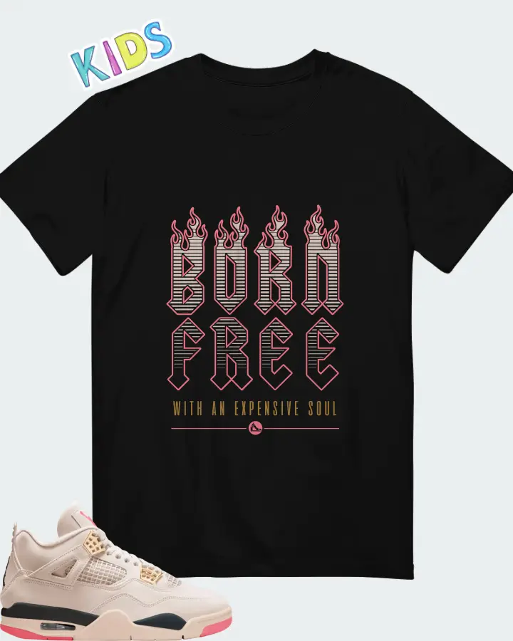 Air Jordan 4 Birds of Paradise Matching Kid's T-Shirt