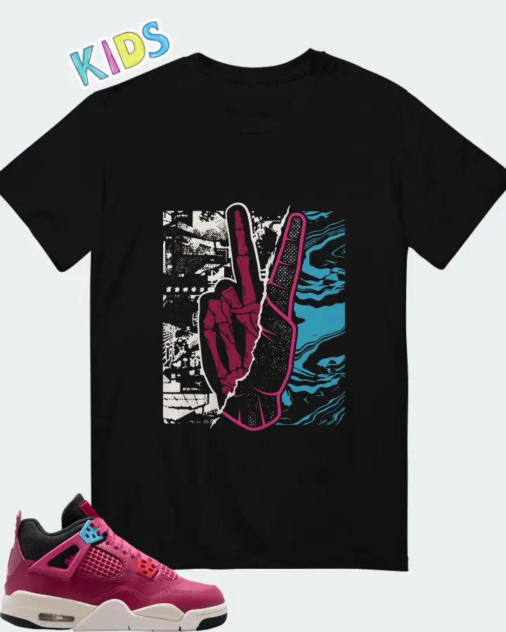 Air Jordan 4 Retro She's A Star Matching Kid's T-Shirt