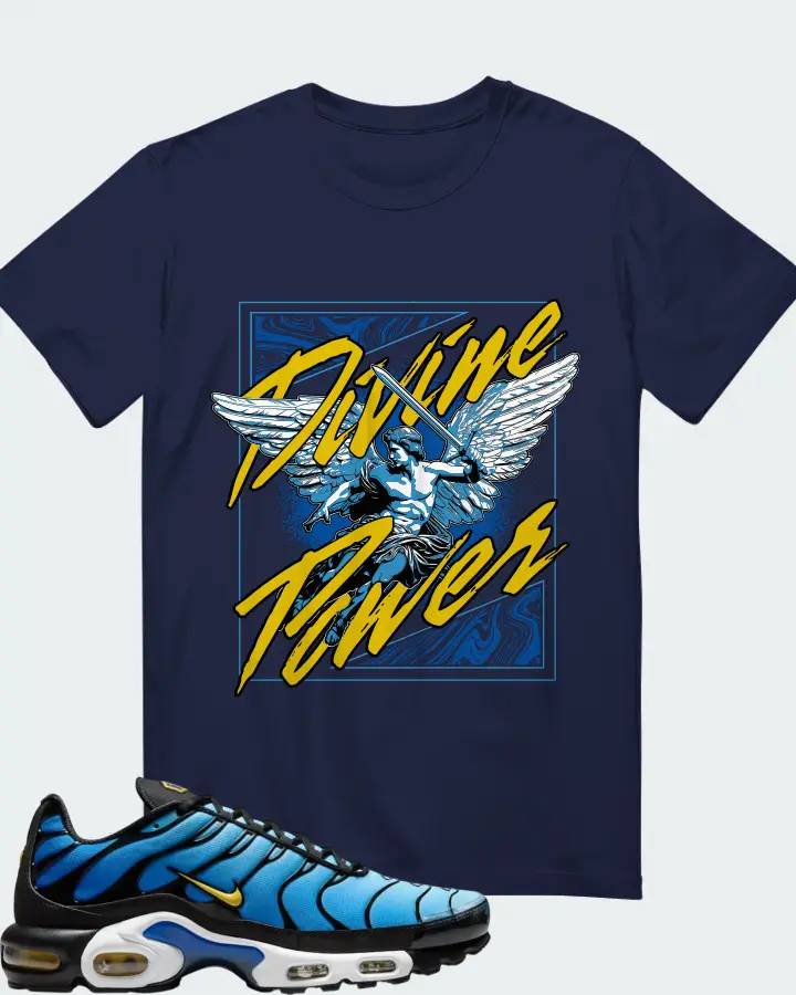 Nike Air Max Plus Hyper Blue 2025 Matching T-Shirt