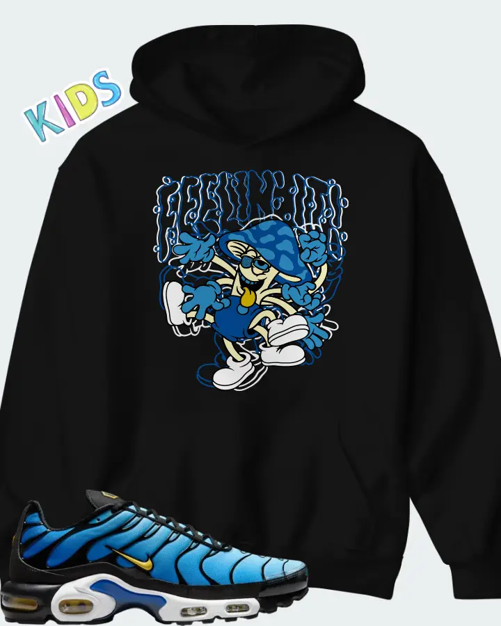 Nike Air Max Plus Hyper Blue 2025 Matching Kid's Hoodie