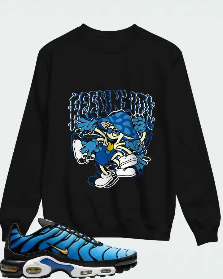 Nike Air Max Plus Hyper Blue 2025 Matching Sweatshirt