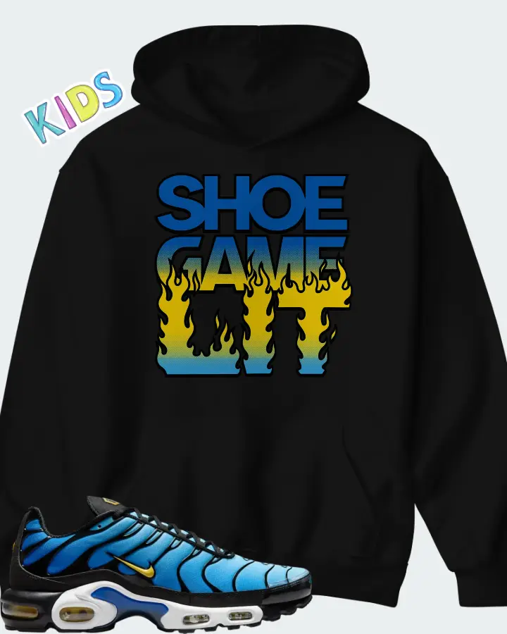 Nike Air Max Plus Hyper Blue 2025 Matching Kid's Hoodie