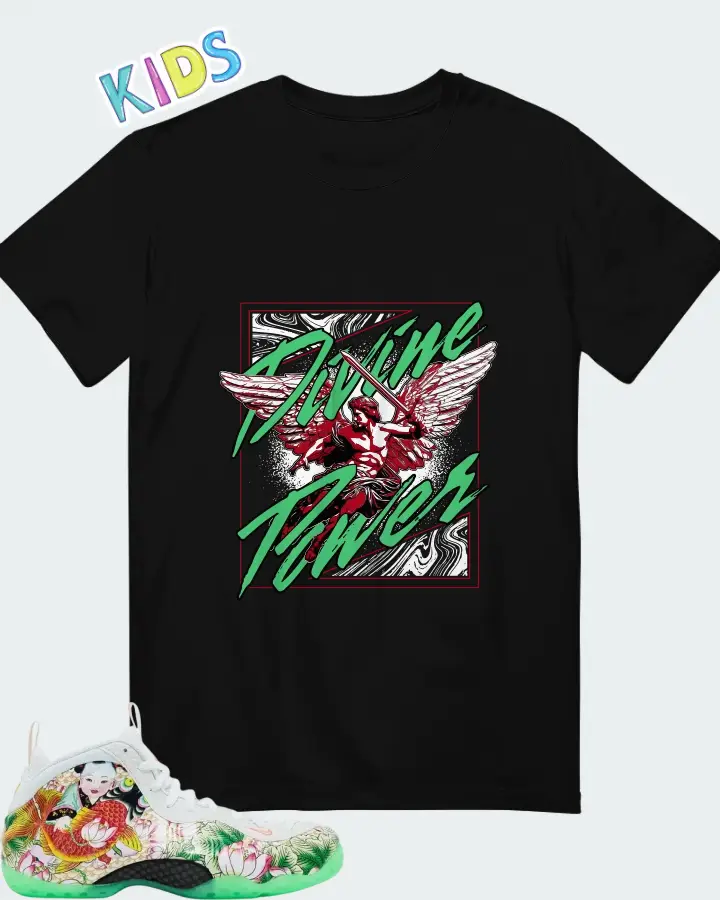 Nike Air Foamposite One Pro Tianjin 2.0 Matching Kid's T-Shirt